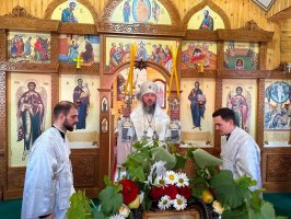 Преображение Господа Бога и Спаса нашего Иисуса Христа.  Престольный праздник Спасо-Преображенского храма города Шемонаиха