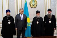 3-Состоялась встреча Главы Православной Церкви Казахстана с акимом Восточно-Казахстанской области Е.Б. Кошербаевым