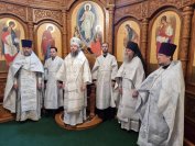 8-Лазарева суббота. Божественная Литургия в Андреевском кафедральном соборе