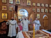 13-Лазарева суббота. Божественная Литургия в Андреевском кафедральном соборе