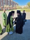 1-В день Входа Господня в Иерусалим  Управляющий Усть-Каменогорской и Семипалатинской епархией  совершил праздничную Божественную Литургию в главном храме Восточного Казахстана