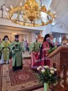 3-В день Входа Господня в Иерусалим  Управляющий Усть-Каменогорской и Семипалатинской епархией  совершил праздничную Божественную Литургию в главном храме Восточного Казахстана