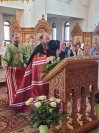 4-В день Входа Господня в Иерусалим  Управляющий Усть-Каменогорской и Семипалатинской епархией  совершил праздничную Божественную Литургию в главном храме Восточного Казахстана