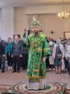 11-В день Входа Господня в Иерусалим  Управляющий Усть-Каменогорской и Семипалатинской епархией  совершил праздничную Божественную Литургию в главном храме Восточного Казахстана