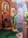 18-В день Входа Господня в Иерусалим  Управляющий Усть-Каменогорской и Семипалатинской епархией  совершил праздничную Божественную Литургию в главном храме Восточного Казахстана