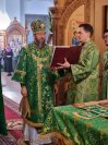 37-В день Входа Господня в Иерусалим  Управляющий Усть-Каменогорской и Семипалатинской епархией  совершил праздничную Божественную Литургию в главном храме Восточного Казахстана