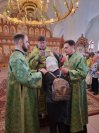 52-В день Входа Господня в Иерусалим  Управляющий Усть-Каменогорской и Семипалатинской епархией  совершил праздничную Божественную Литургию в главном храме Восточного Казахстана