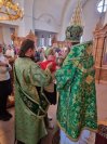 54-В день Входа Господня в Иерусалим  Управляющий Усть-Каменогорской и Семипалатинской епархией  совершил праздничную Божественную Литургию в главном храме Восточного Казахстана