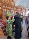 56-В день Входа Господня в Иерусалим  Управляющий Усть-Каменогорской и Семипалатинской епархией  совершил праздничную Божественную Литургию в главном храме Восточного Казахстана