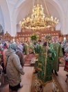 60-В день Входа Господня в Иерусалим  Управляющий Усть-Каменогорской и Семипалатинской епархией  совершил праздничную Божественную Литургию в главном храме Восточного Казахстана