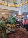 63-В день Входа Господня в Иерусалим  Управляющий Усть-Каменогорской и Семипалатинской епархией  совершил праздничную Божественную Литургию в главном храме Восточного Казахстана