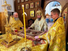 Божественная Литургия в день памяти святого равноапостольного князя Владимира