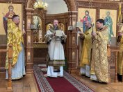 33-В Неделю святых праотец архиепископ Амфилохий совершил Божественную Литургию в Андреевском кафедральном соборе 