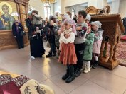 44-В Неделю святых праотец архиепископ Амфилохий совершил Божественную Литургию в Андреевском кафедральном соборе 
