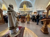 57-В Неделю святых праотец архиепископ Амфилохий совершил Божественную Литургию в Андреевском кафедральном соборе 