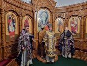 12-В Неделю 2-ю Святой Четыредесятницы архиепископ Амфилохий совершил Божественную Литургию в главном храме Восточного Казахстан