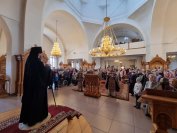 37-В Неделю 2-ю Святой Четыредесятницы архиепископ Амфилохий совершил Божественную Литургию в главном храме Восточного Казахстан