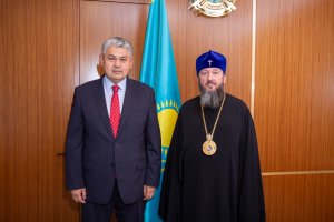 Архиепископ Амфилохий встретился с акимом Восточно-Казахстанской области.