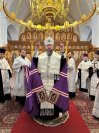 8-Молебное пение на Новолетие в Андреевском кафедральном соборе города Усть-Каменогорска
