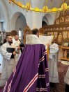 9-Молебное пение на Новолетие в Андреевском кафедральном соборе города Усть-Каменогорска
