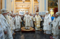 5-Глава и архипастыри Казахстанского Митрополичьего округа молитвенно почтили 1700-летие I Вселенского Собора
