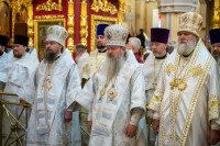 10-Глава и архипастыри Казахстанского Митрополичьего округа молитвенно почтили 1700-летие I Вселенского Собора