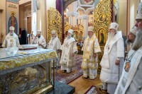 13-Глава и архипастыри Казахстанского Митрополичьего округа молитвенно почтили 1700-летие I Вселенского Собора