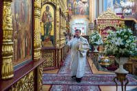 21-Глава и архипастыри Казахстанского Митрополичьего округа молитвенно почтили 1700-летие I Вселенского Собора