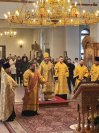 23-Архиепископ Амфилохий возглавил служение Всенощного бдения в канун Недели сыропустной
