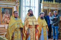 3-В день памяти пророка Божия Илии архиепископ Усть-Каменогорский и Семипалатинский Амфилохий сослужил митрополиту Александру за Божественной Литургией в Константино-Еленинском соборе Астаны. 
