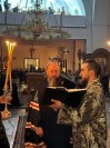 8-В Андреевском кафедральном соборе была совершена  Великая вечерня с чином прощения