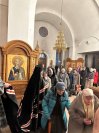 13-В Андреевском кафедральном соборе была совершена  Великая вечерня с чином прощения