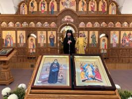 Архиепископ Амфилохий возглавил служение Божественной Литургии в Андреевском кафедральном соборе в Неделю 21-ю по Пятидесятнице