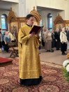 12-Архиепископ Амфилохий возглавил служение Божественной Литургии в Андреевском кафедральном соборе в Неделю 21-ю по Пятидесятнице