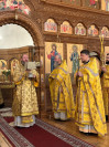 16-Архиепископ Амфилохий возглавил служение Божественной Литургии в Андреевском кафедральном соборе в Неделю 21-ю по Пятидесятнице