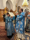 15-Праздничное богослужение в канун Введения во храм Пресвятой Богородицы