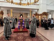 6-Архиепископ Амфилохий возглавил служение Великого повечерия с чтением первой части Великого покаянного канона преподобного Андрея Критского