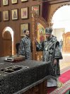 5-Первая Литургия Преждеосвященных Даров была совершена в Андреевском кафедральном соборе