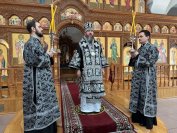 21-Первая Литургия Преждеосвященных Даров была совершена в Андреевском кафедральном соборе
