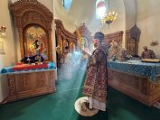 6-Архиепископ Амфилохий совершил Божественную Литургию в Андреевском кафедральном соборе в Неделю 5-ю Святой Четыредесятницы 