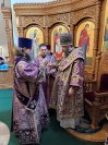 10-Архиепископ Амфилохий совершил Божественную Литургию в Андреевском кафедральном соборе в Неделю 5-ю Святой Четыредесятницы 
