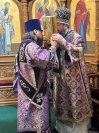 13-Архиепископ Амфилохий совершил Божественную Литургию в Андреевском кафедральном соборе в Неделю 5-ю Святой Четыредесятницы 