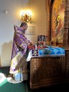 18-Архиепископ Амфилохий совершил Божественную Литургию в Андреевском кафедральном соборе в Неделю 5-ю Святой Четыредесятницы 