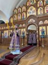 21-Архиепископ Амфилохий совершил Божественную Литургию в Андреевском кафедральном соборе в Неделю 5-ю Святой Четыредесятницы 