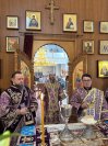 23-Архиепископ Амфилохий совершил Божественную Литургию в Андреевском кафедральном соборе в Неделю 5-ю Святой Четыредесятницы 