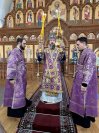 37-Архиепископ Амфилохий совершил Божественную Литургию в Андреевском кафедральном соборе в Неделю 5-ю Святой Четыредесятницы 