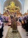 42-Архиепископ Амфилохий совершил Божественную Литургию в Андреевском кафедральном соборе в Неделю 5-ю Святой Четыредесятницы 