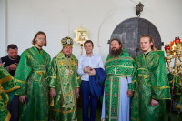 2-Архиепископ Усть-Каменогорский и Семипалатинский Амфилохий принял участие в торжествах по случаю 30-летия обретения мощей святого праведного старца Феодора Томского