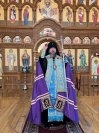9-Накануне двунадесятого праздника Благовещения Пресвятой Богородицы архиепископ Амфилохий возглавил служение Всенощного бдения в Андреевском кафедральном соборе 