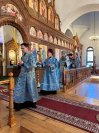 12-Накануне двунадесятого праздника Благовещения Пресвятой Богородицы архиепископ Амфилохий возглавил служение Всенощного бдения в Андреевском кафедральном соборе 